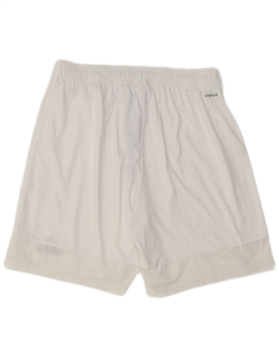 Męskie spodenki sportowe Adidas Aeroready, duże, białe, poliestrowe