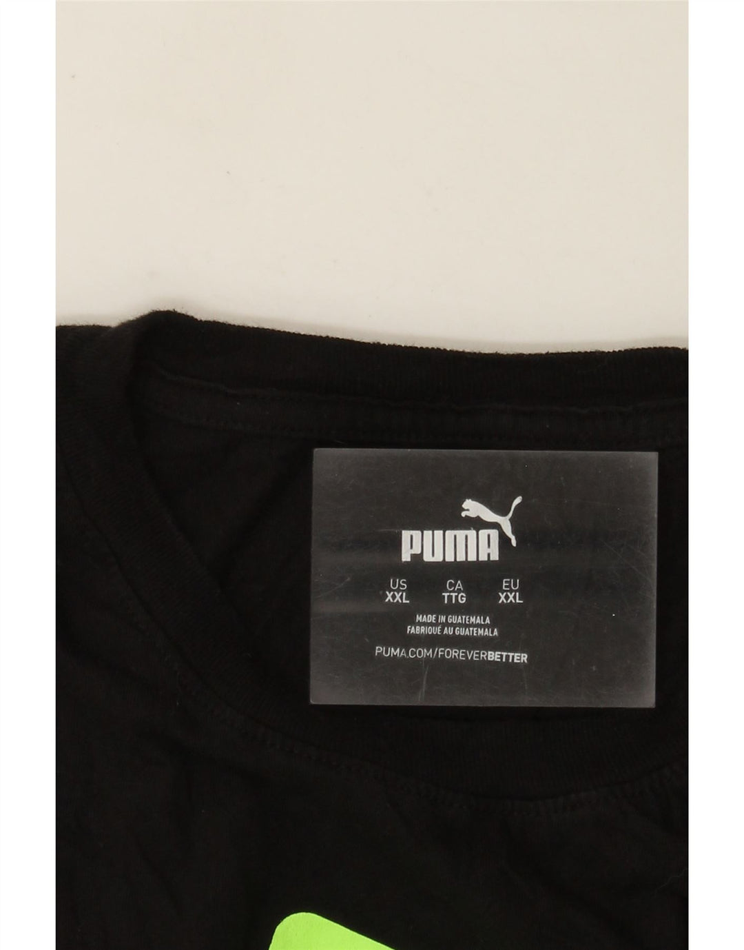 Męska koszulka z grafiką Puma Top 2XL w kolorze czarnym