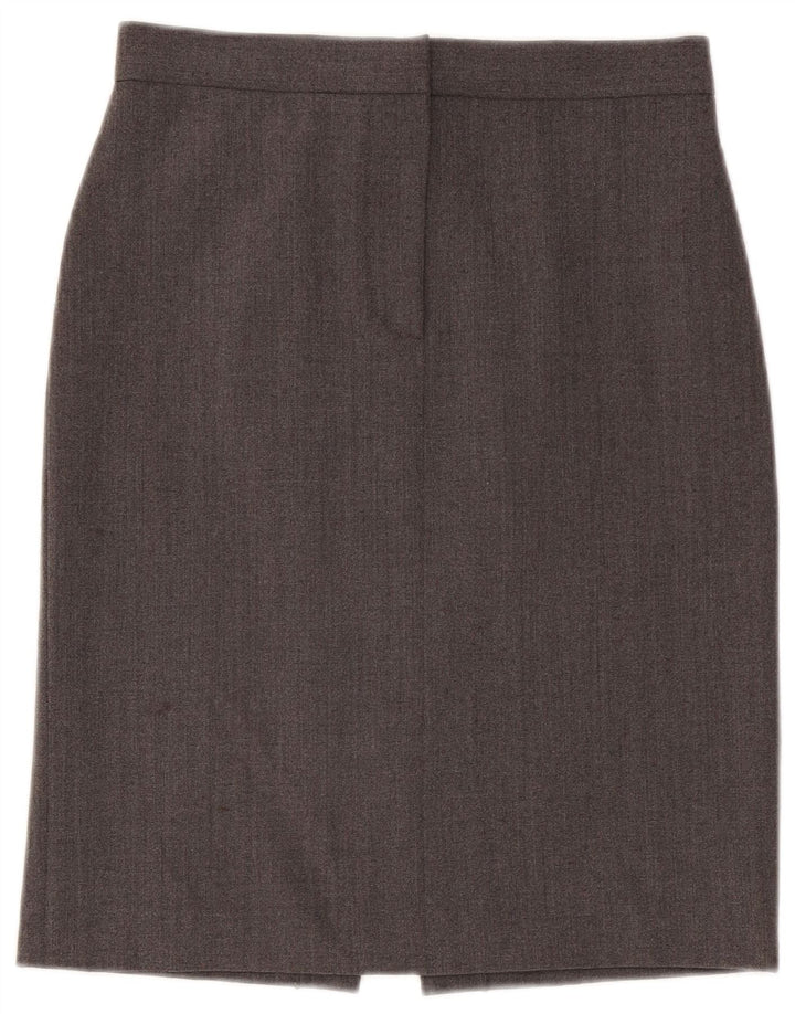 Damska spódnica ołówkowa Emporio Armani IT 42 Medium W28 Szary poliester