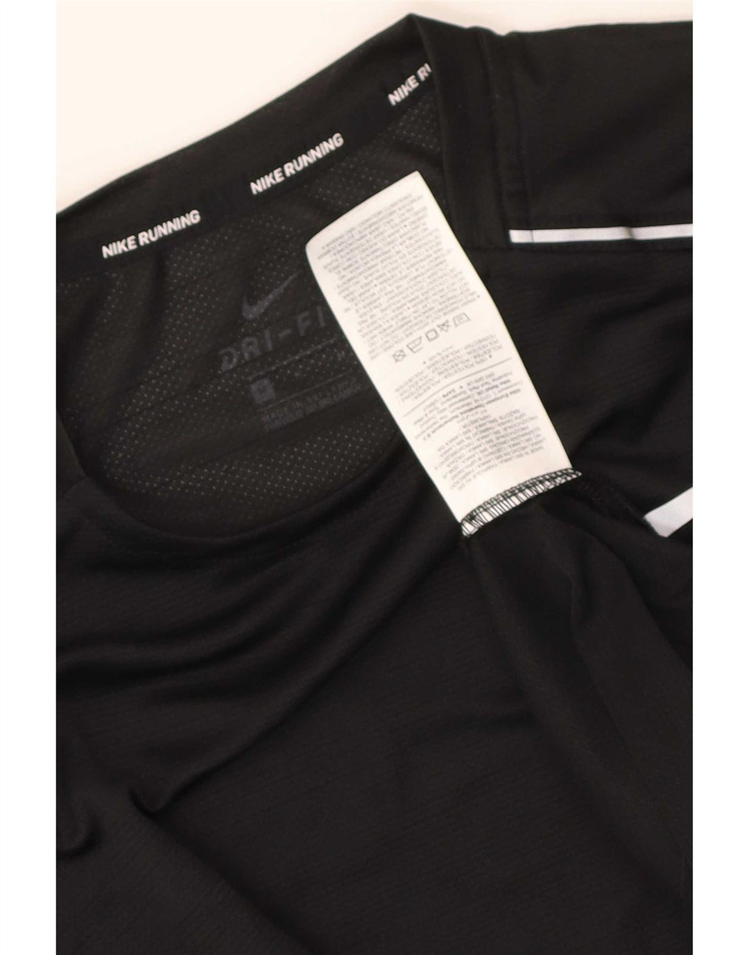 Męska koszulka Nike Dri Fit Top, średni czarny poliester