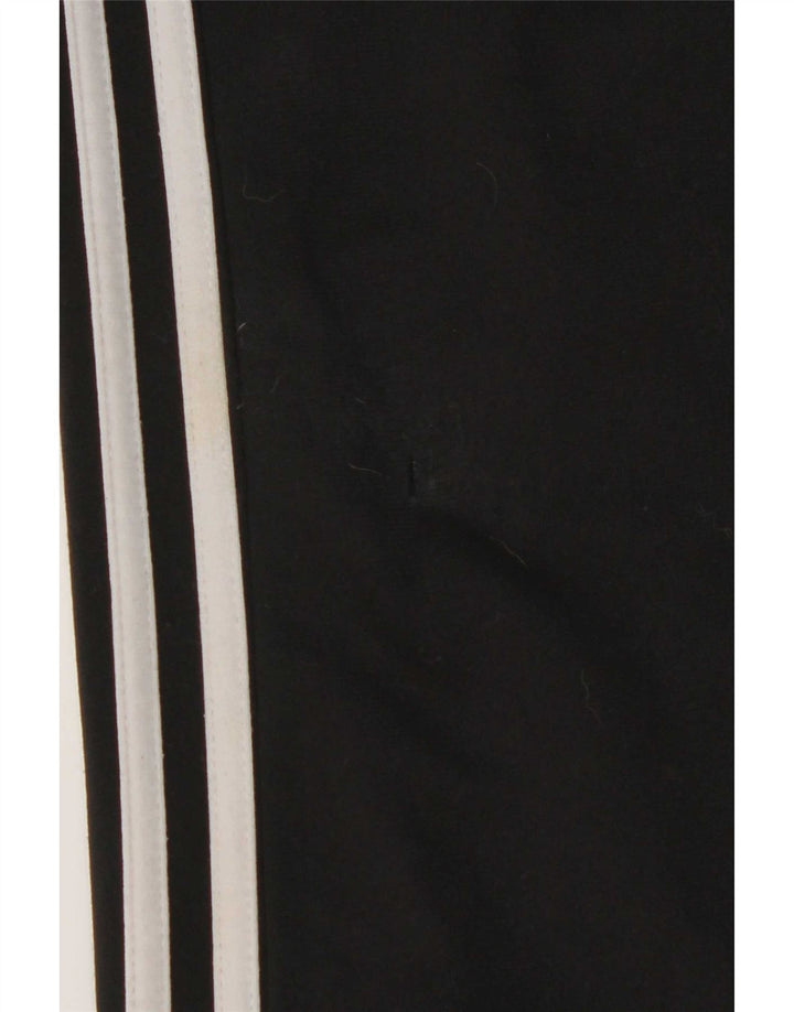Chłopięce spodnie dresowe Adidas 13-14 lat Czarny poliester z blokami kolorów