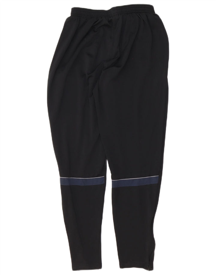 Męskie spodnie dresowe Nike Dri Fit, duży czarny poliester z blokami kolorów