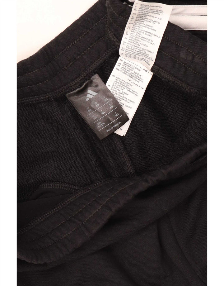 Męskie spodenki sportowe Adidas 2XL, czarne, bawełniane