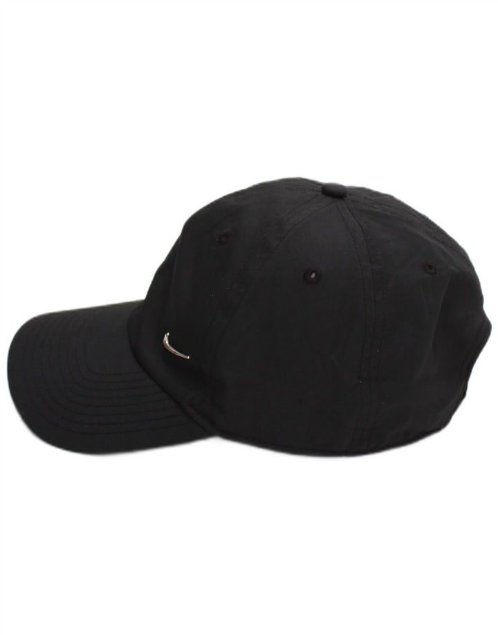 Męska czapka z daszkiem Nike Heritage Fit w jednym rozmiarze, czarna, poliestrowa