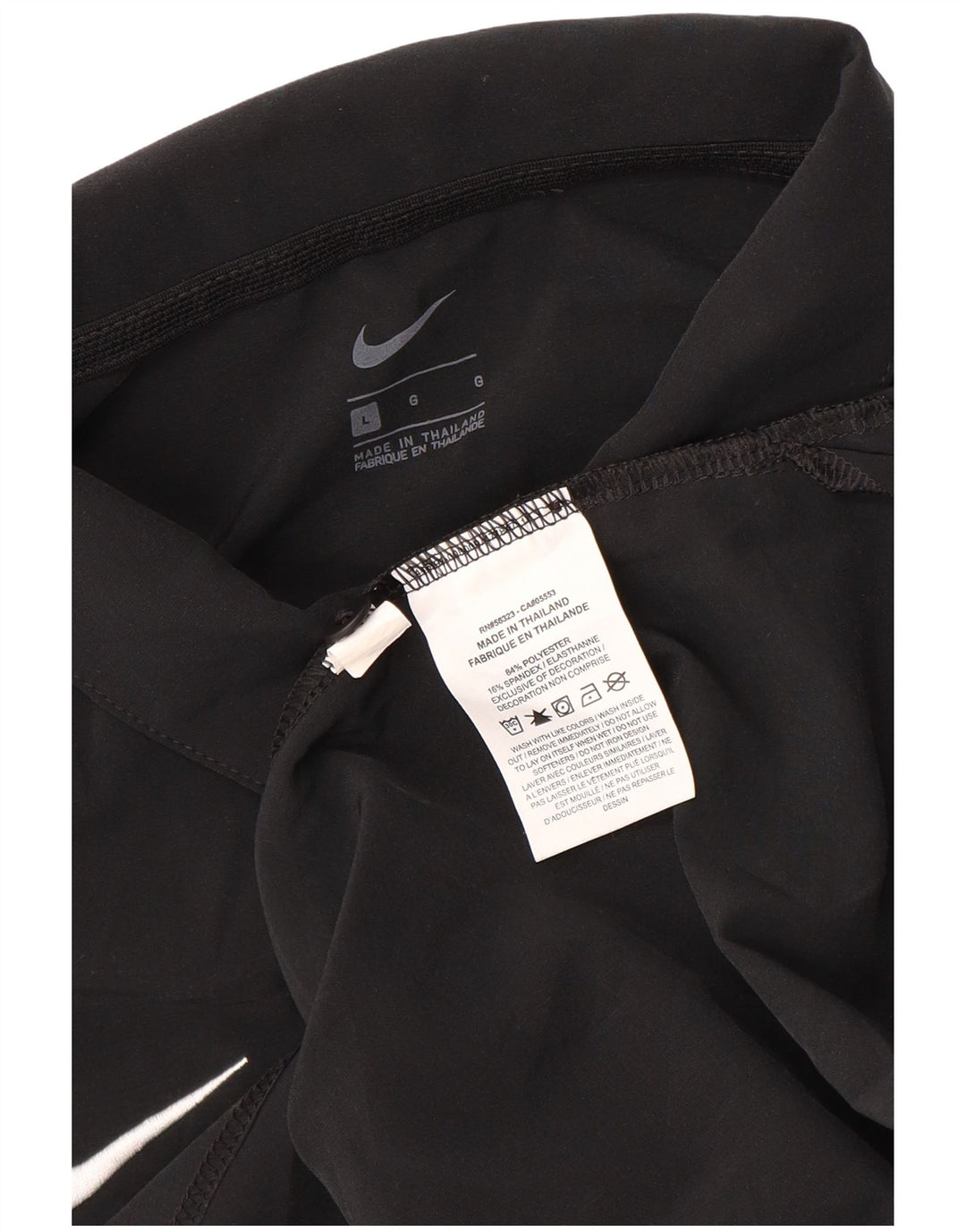 Męska koszulka polo NIKE, duża, czarna, z poliestru