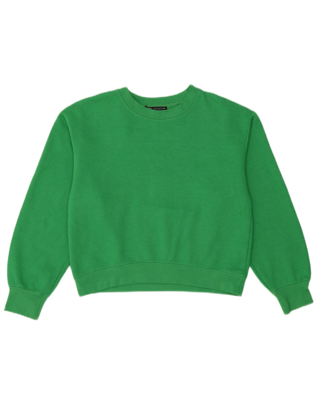 Damski sweter Zara UK 14, średni zielony poliester