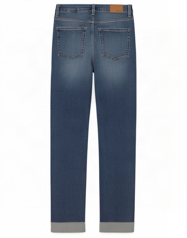 Marks & Spencer Damskie The Harper Slim Jeans UK 10 Małe W28 L28 Niebieskie