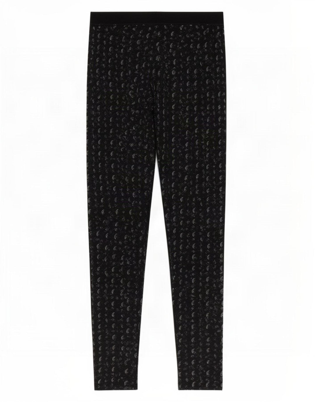 Damskie legginsy Jack Wills z abstrakcyjnym wzorem UK 8, małe, czarne
