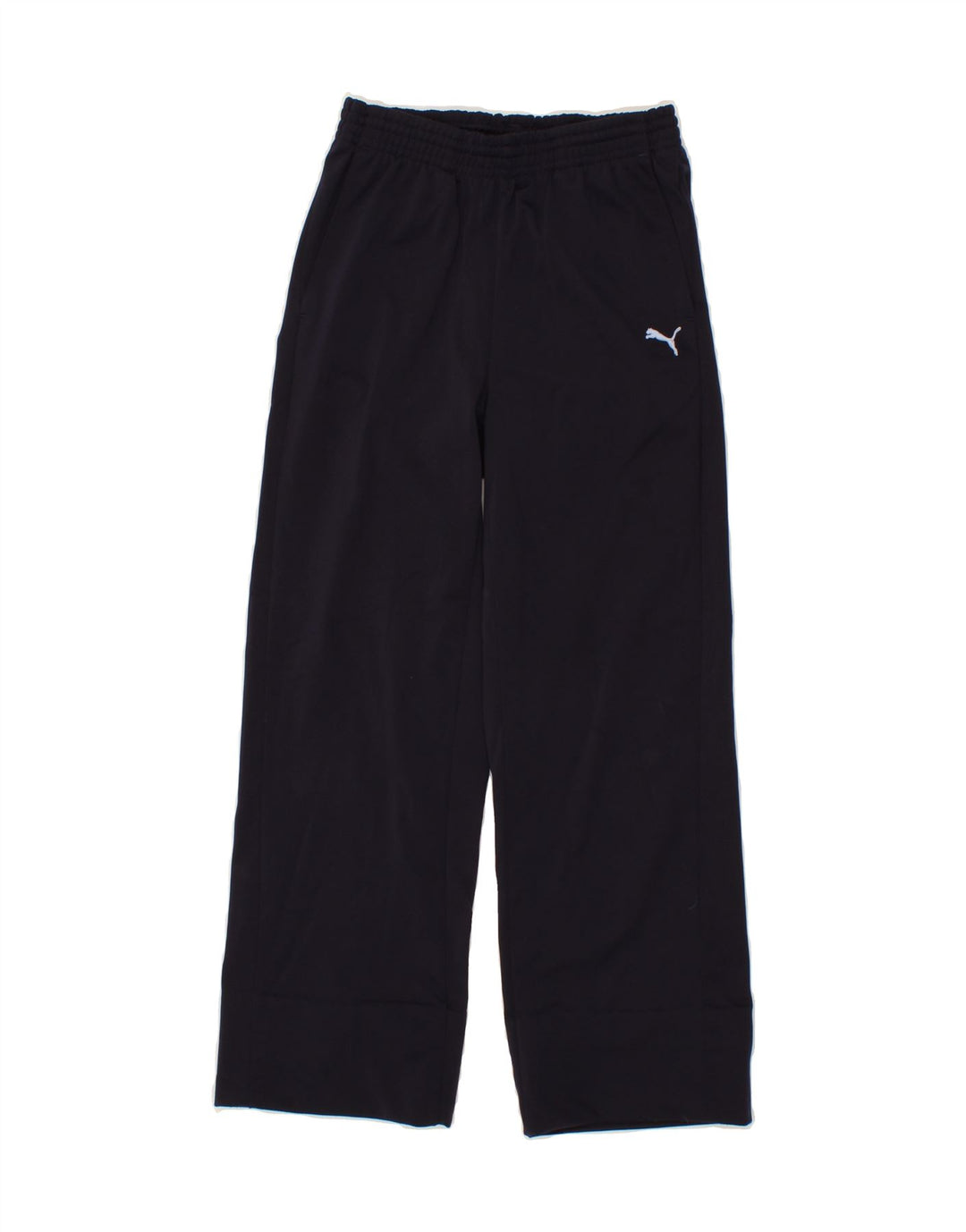 PUMA Boys Tracksuit Trousers 11-12 Years Navy Blue Polyester Vintage Puma and Second-Hand Puma from Messina Hembry 