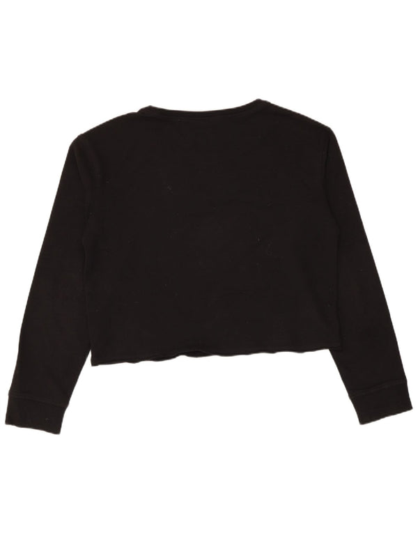 Damska bluza Vans Graphic Crop Jumper UK 14, średnia czarna