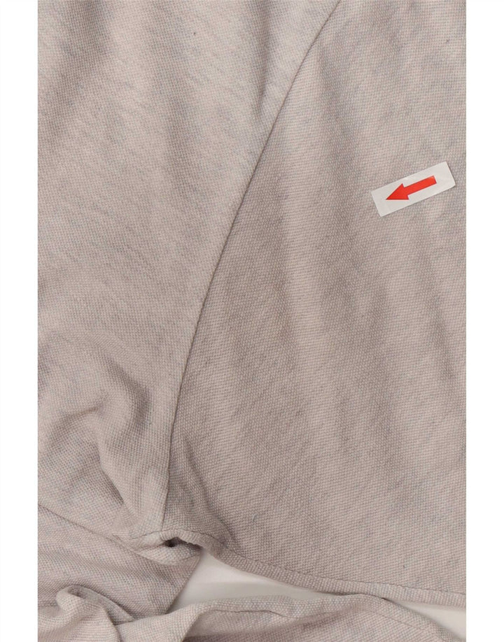 Męska koszulka polo Sergio Tacchini IT 50, średnia szara bawełna