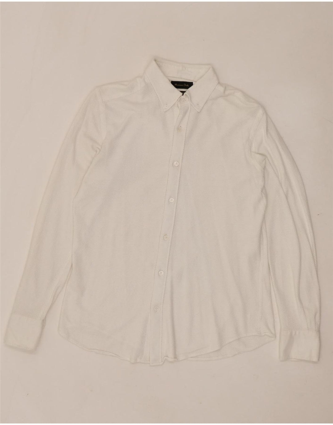 Koszula męska MASSIMO DUTTI, średnia biel