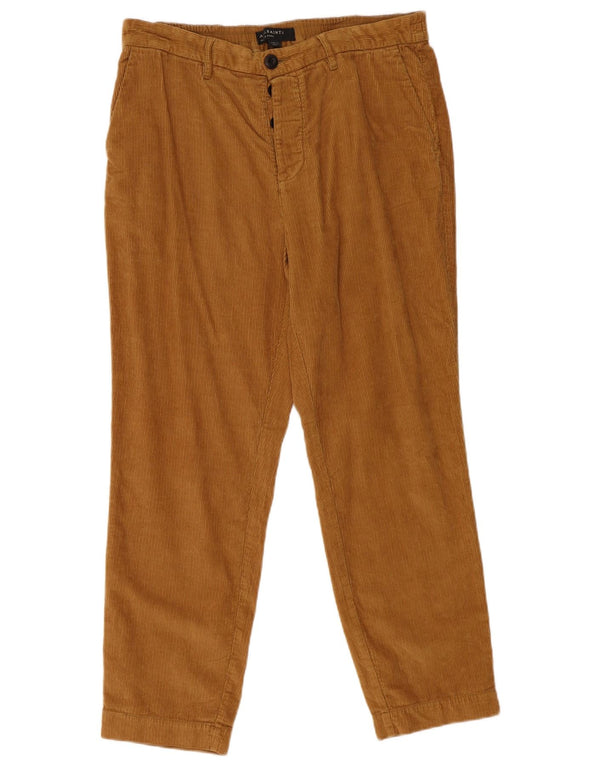 Spodnie sztruksowe All Saints Slim Fit W34 L28 Beżowa bawełna