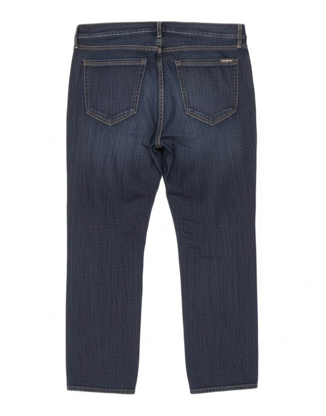 Jeansy damskie Eddie Bauer Boyfriend Cropped US 6 Medium W32 L26 Granatowe