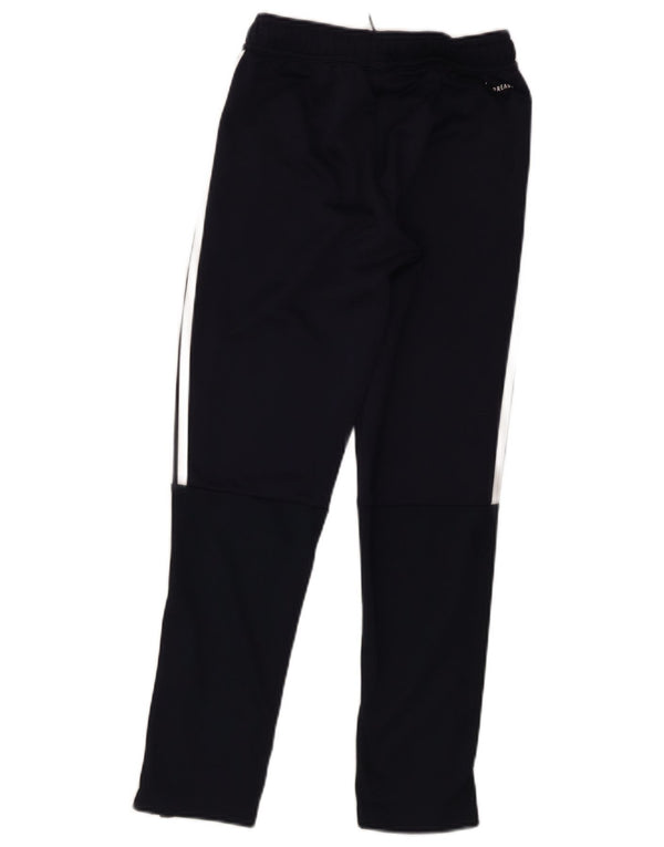 Chłopięce spodnie dresowe Adidas Aeroready 11-12 lat, granatowe, poliestrowe