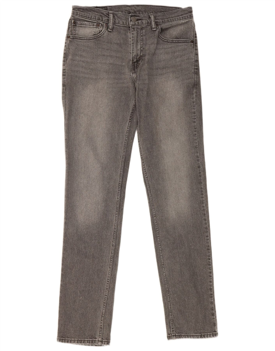 Męskie jeansy Levi's 511 Slim W32 L34 Szara bawełna