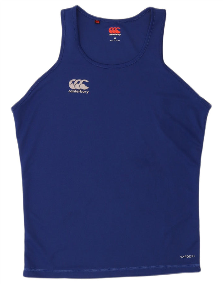 Męska kamizelka Canterbury Top, średnioniebieska, sportowa