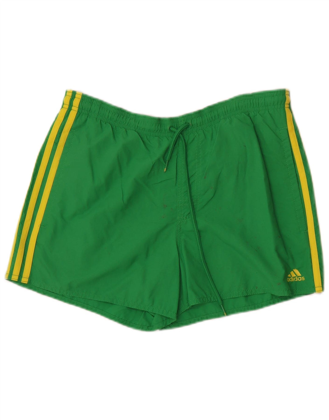 Męskie spodenki kąpielowe Adidas, małe, zielone, nylonowe