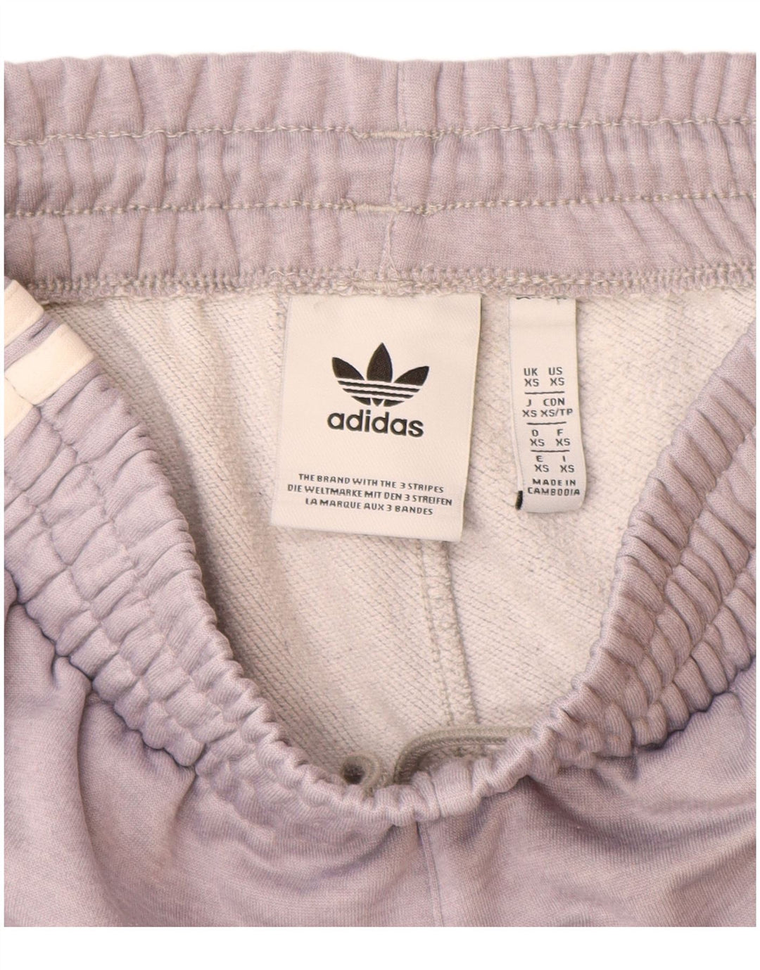 Męskie spodenki sportowe Adidas XS Fioletowy poliester