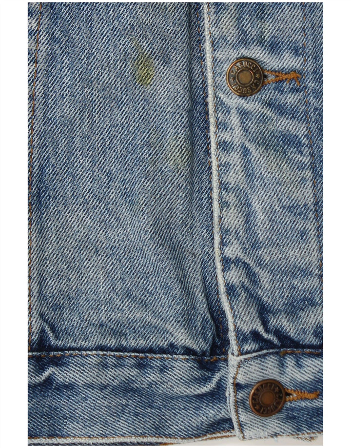 Męska kurtka dżinsowa Casucci UK 42 XL niebieska