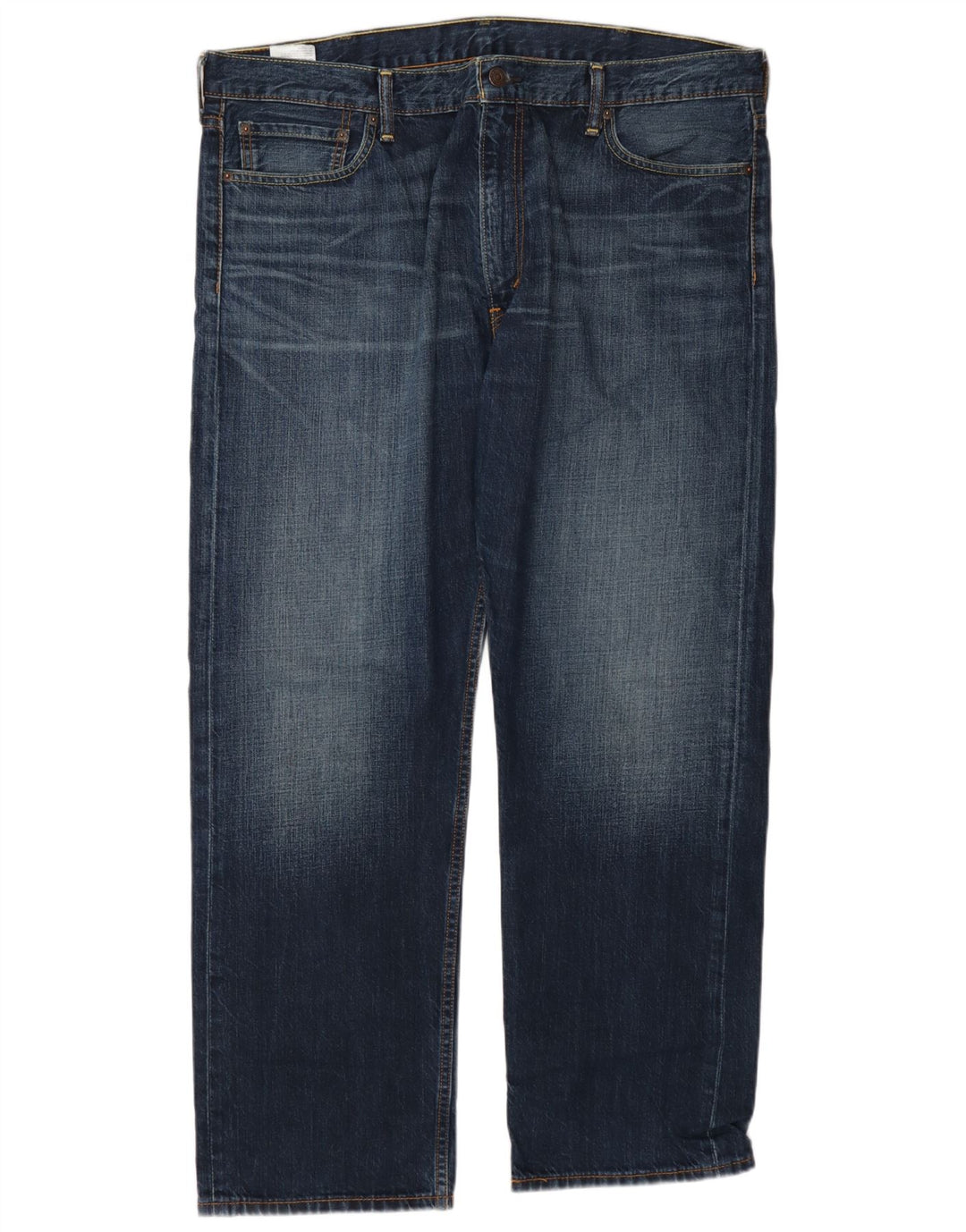 Męskie jeansy Levi's 504 Straight W40 L30 Niebieskie bawełniane