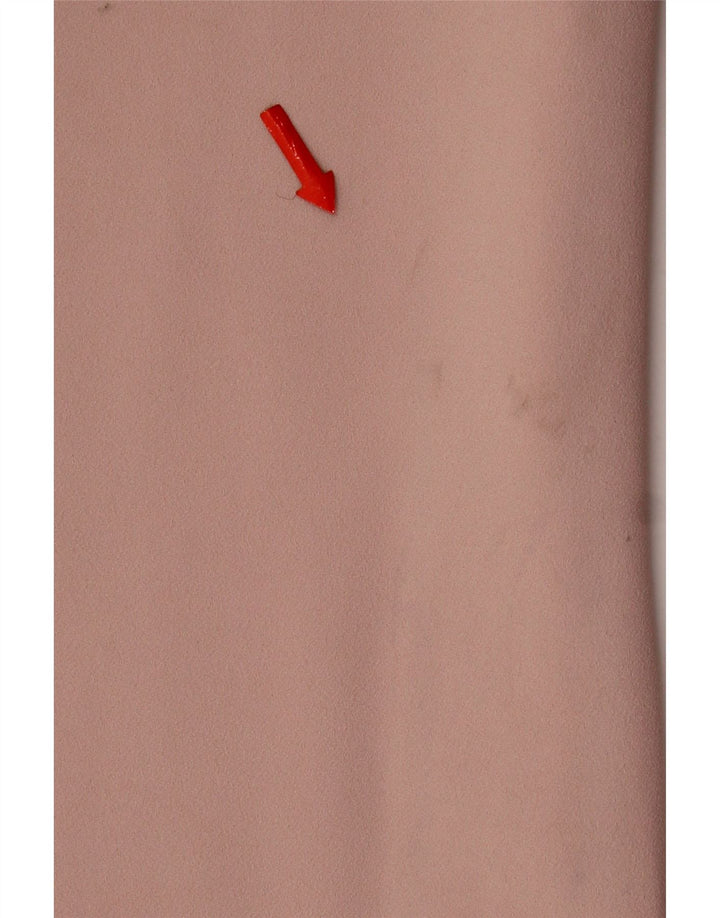 Spodnie damskie Zara Slim Chino, małe, W27 L26, różowy poliester
