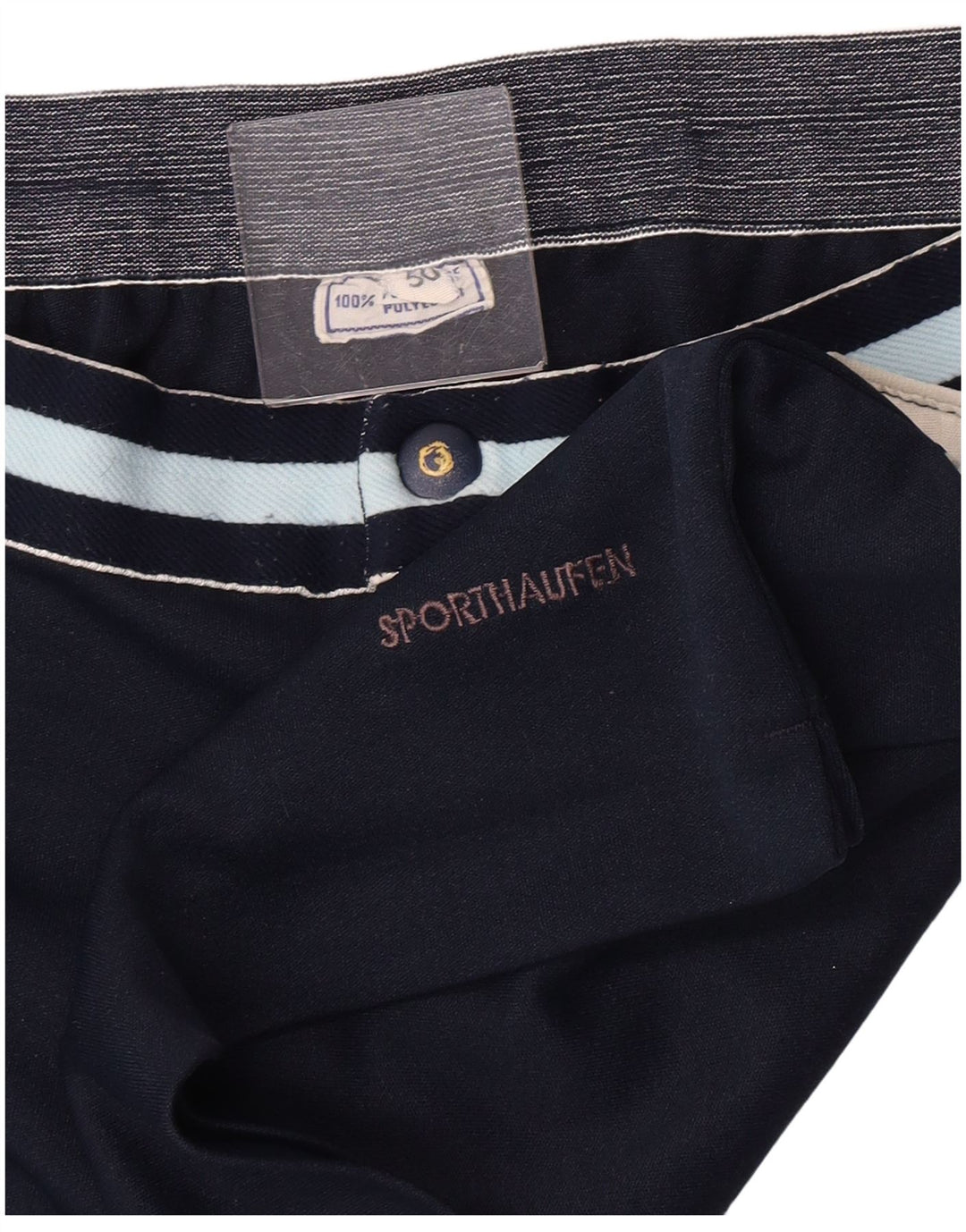 Męskie spodenki chino w stylu vintage IT 50 Large W32 Granatowy poliester