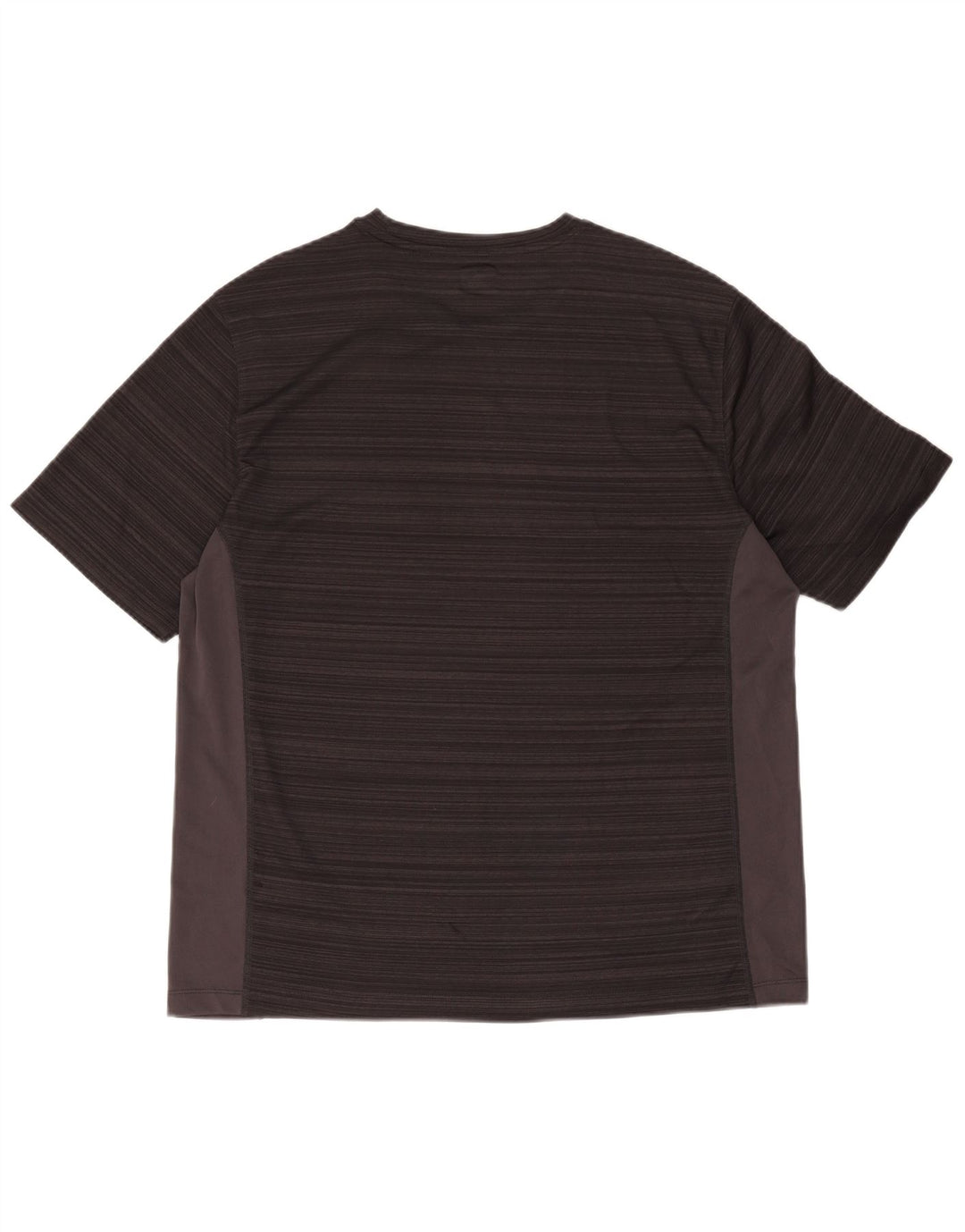 Męski T-shirt Fila Slim Fit Top 2XL Szary poliester z blokami kolorów