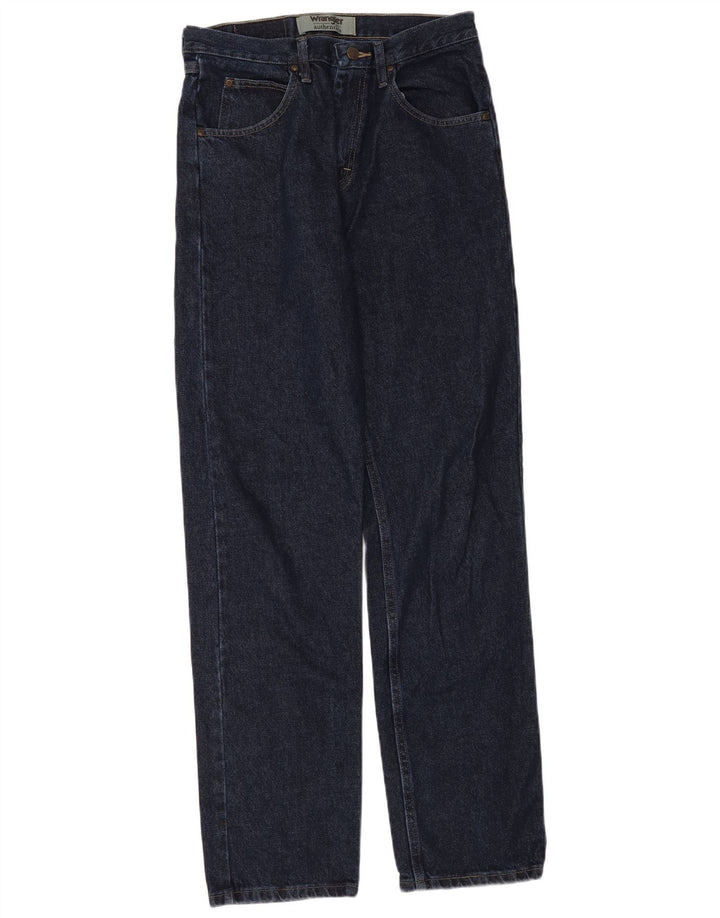 Męskie jeansy Wrangler Authentic Straight W30 L34 Granatowa bawełna