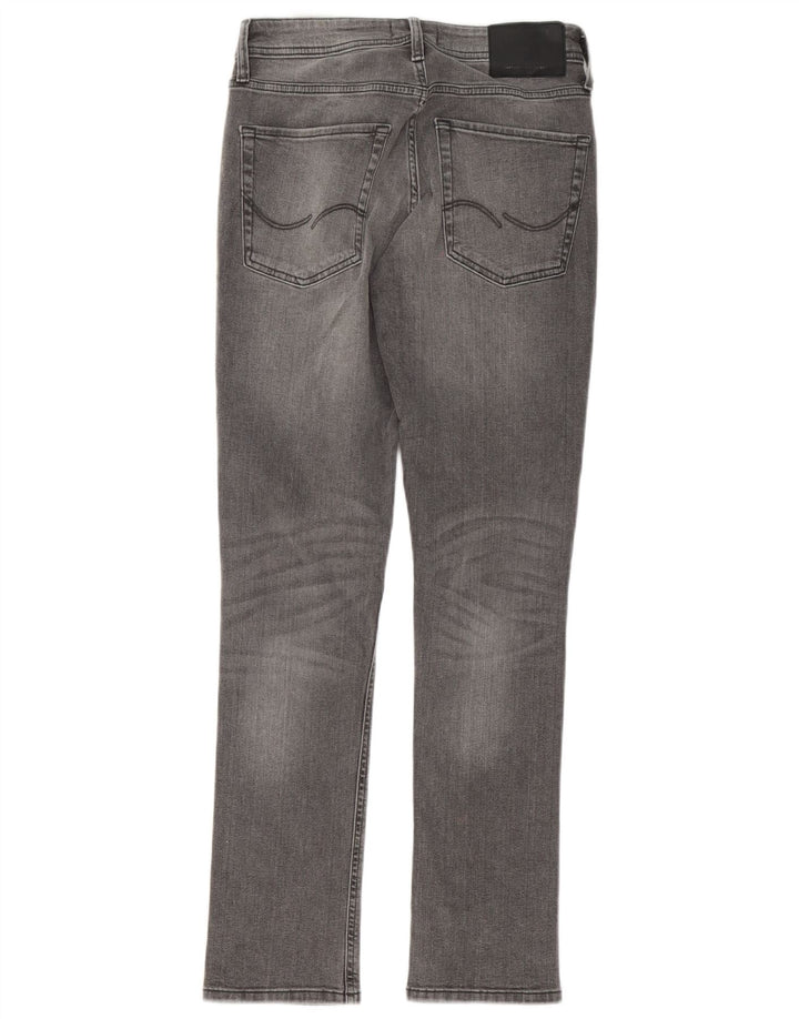 Męskie jeansy Jack & Jones GLENN Distressed W28 L32 Szara bawełna