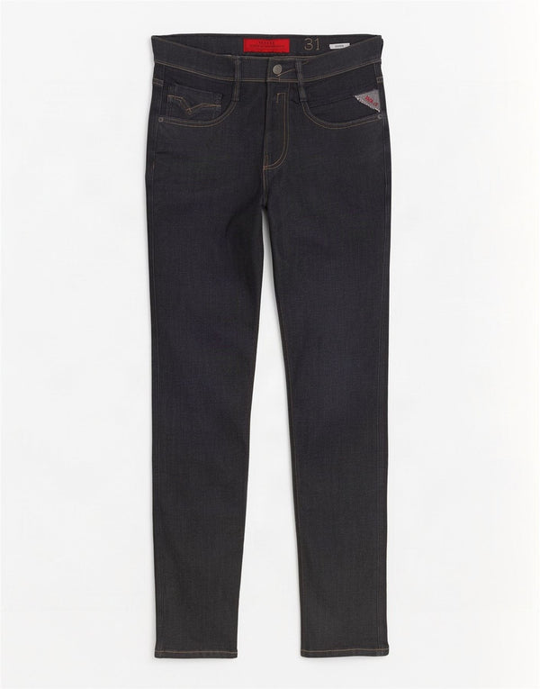Damskie jeansy Replay Anbass Slim W31 L32 Granatowa bawełna