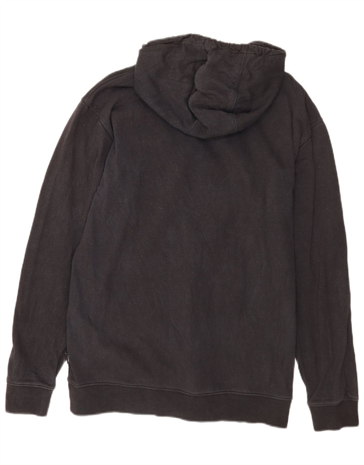 Męski sweter z kapturem Vans, średni czarny, bawełniany
