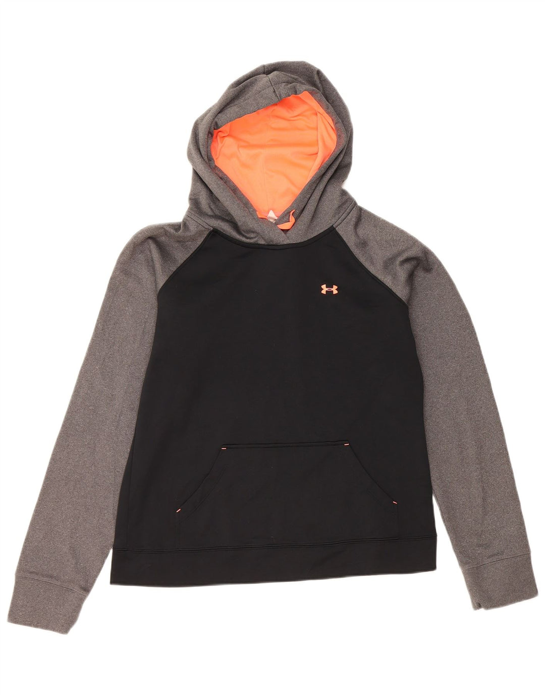 Damski sweter z kapturem Under Armour UK 14, poliester w kolorze średniej czerni