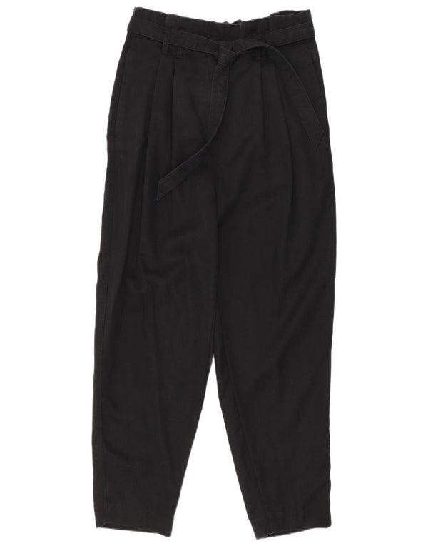 Marks & Spencer Damskie zwężane spodnie haremowe UK 12 Medium W30 L26 Czarne
