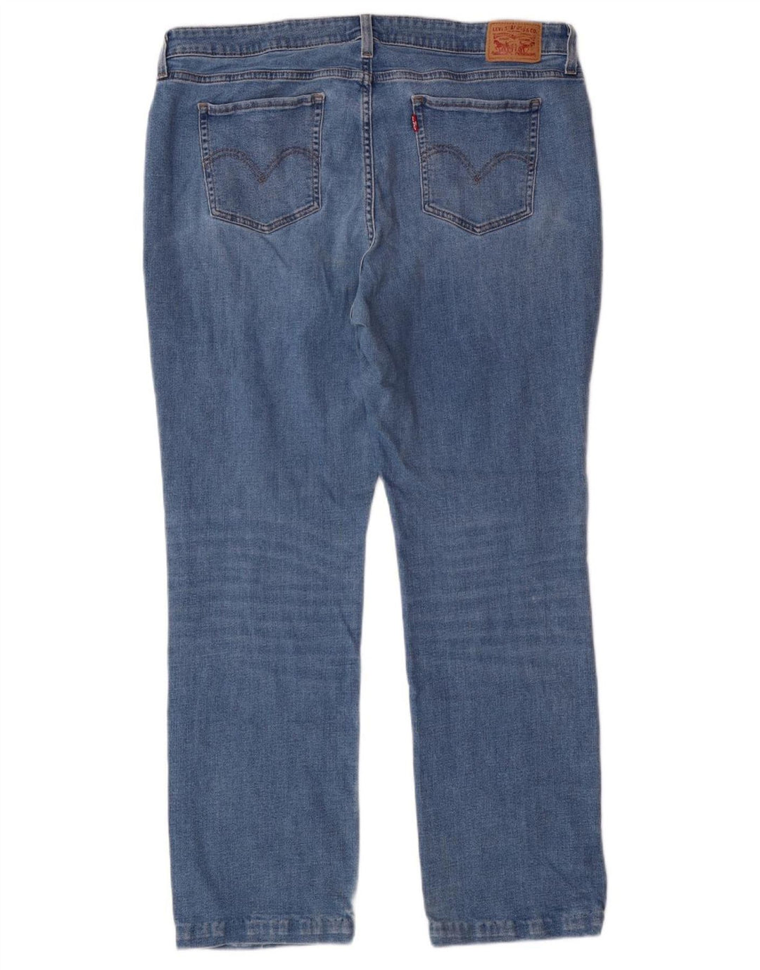 LEVI'S Damskie 414 Proste dżinsy o klasycznym kroju US 20 3XL W40 L30 Niebieskie bawełniane