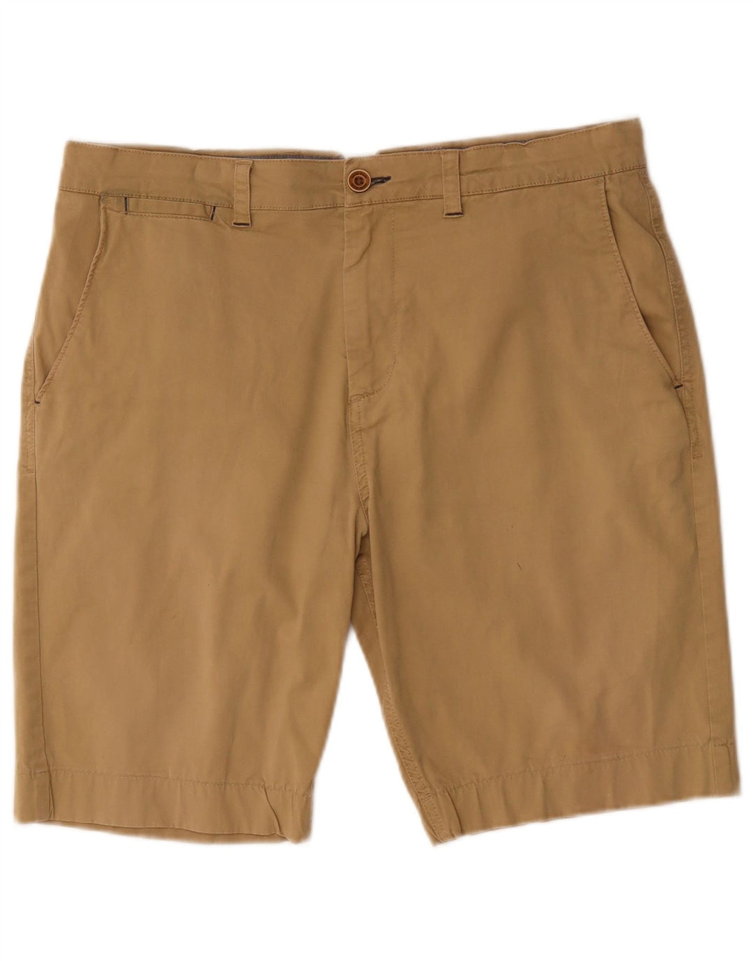 Męskie spodenki Chino White Stuff W34, duże, beżowe, bawełniane