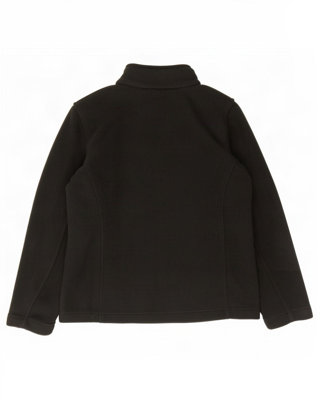 Marks & Spencer Damska kurtka polarowa oversize UK 10, mała, czarna, poliestrowa
