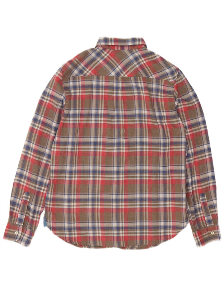 Damska koszula flanelowa Tommy Hilfiger US 8 w średnią wielobarwną kratkę