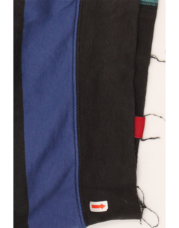 Męski sweter VANS z kapturem i zamkiem, w średnie, wielokolorowe paski