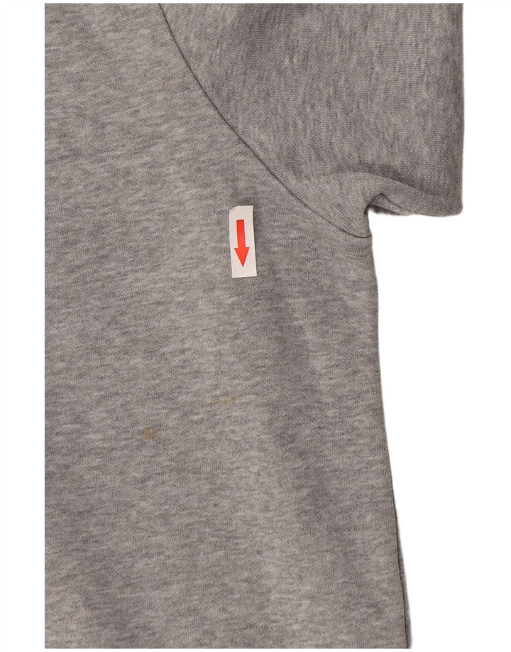 Męska kurtka dresowa Puma, duża, szara, nakrapiana bawełna