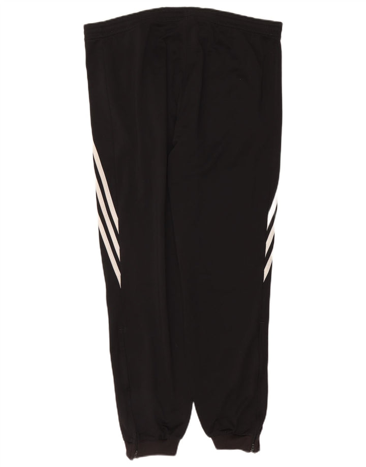 Adidas Męskie spodnie dresowe Joggery, duże, czarne, poliestrowe