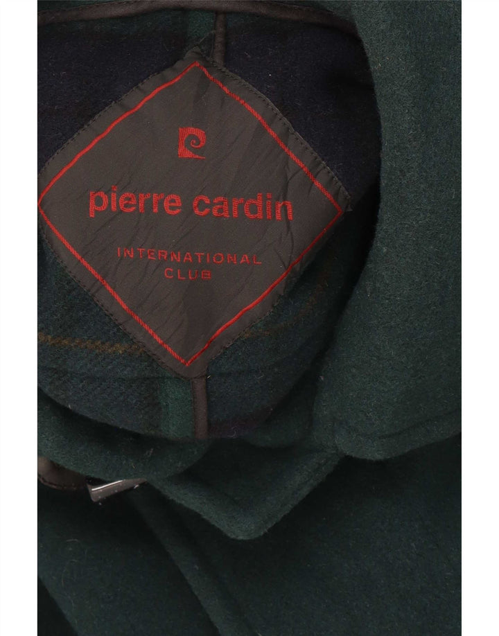 Męski budrysówka z kapturem Pierre Cardin IT 50, duża, zielona wełna