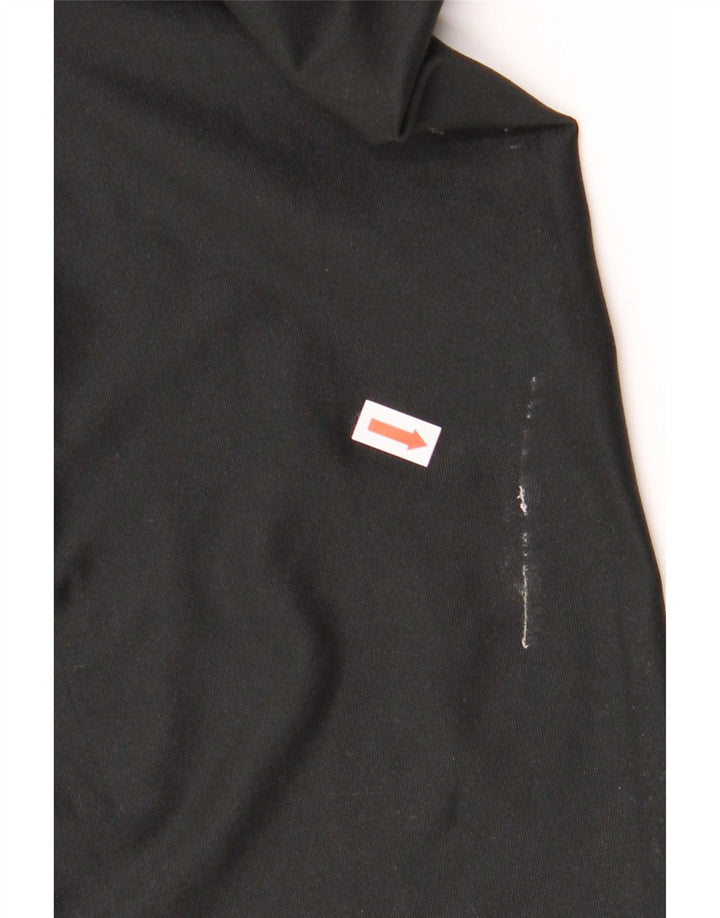 Damskie legginsy Nike Dri Fit UK 14, średni czarny poliester