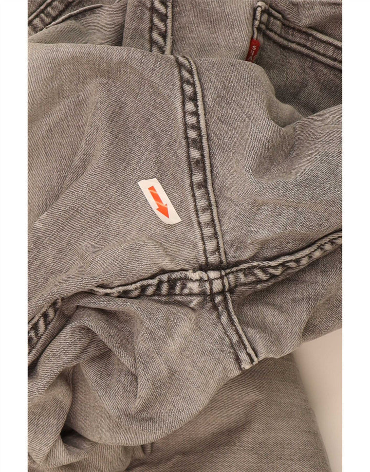 Męskie jeansy Levi's 511 Slim W33 L32 Szara bawełna