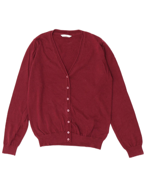 Sweter dziewczęcy Marks & Spencer 13-14 lat, bordowa, bawełniana