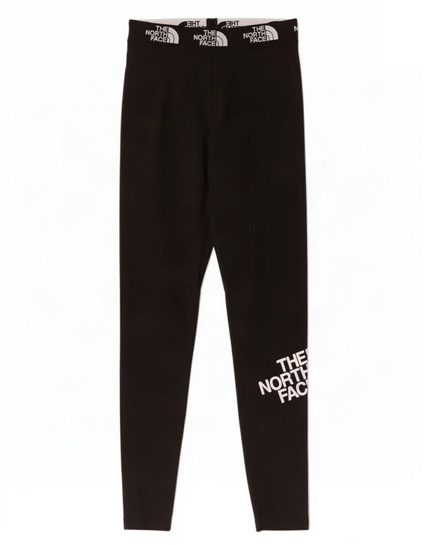 Damskie legginsy The North Face Graphic UK 4 XS, czarne, bawełniane