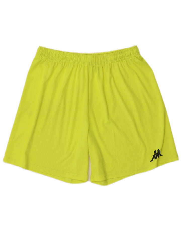 Męskie spodenki sportowe KAPPA XL, żółty poliester