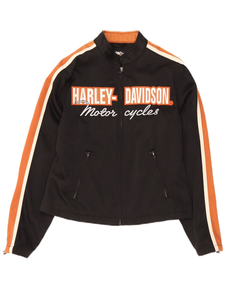 Damska kurtka dresowa Harley Davidson UK 14 w kolorze średniej czerni