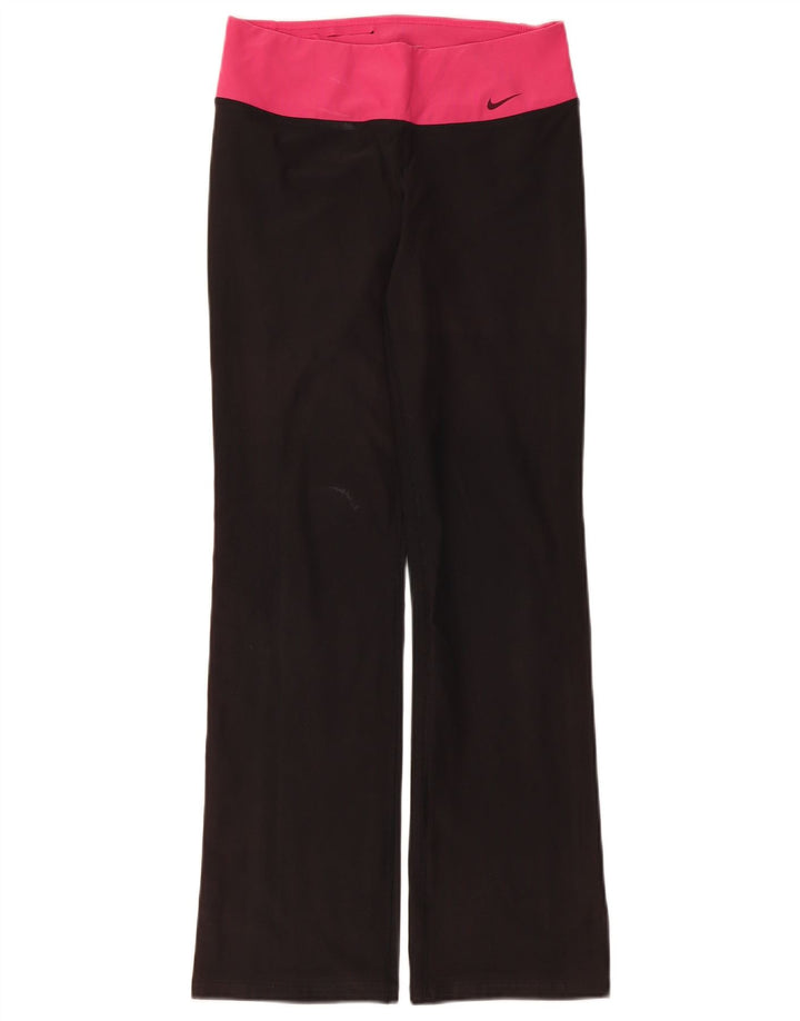 Damskie legginsy Nike Dri Fit UK 12 w kolorze średniej czerni
