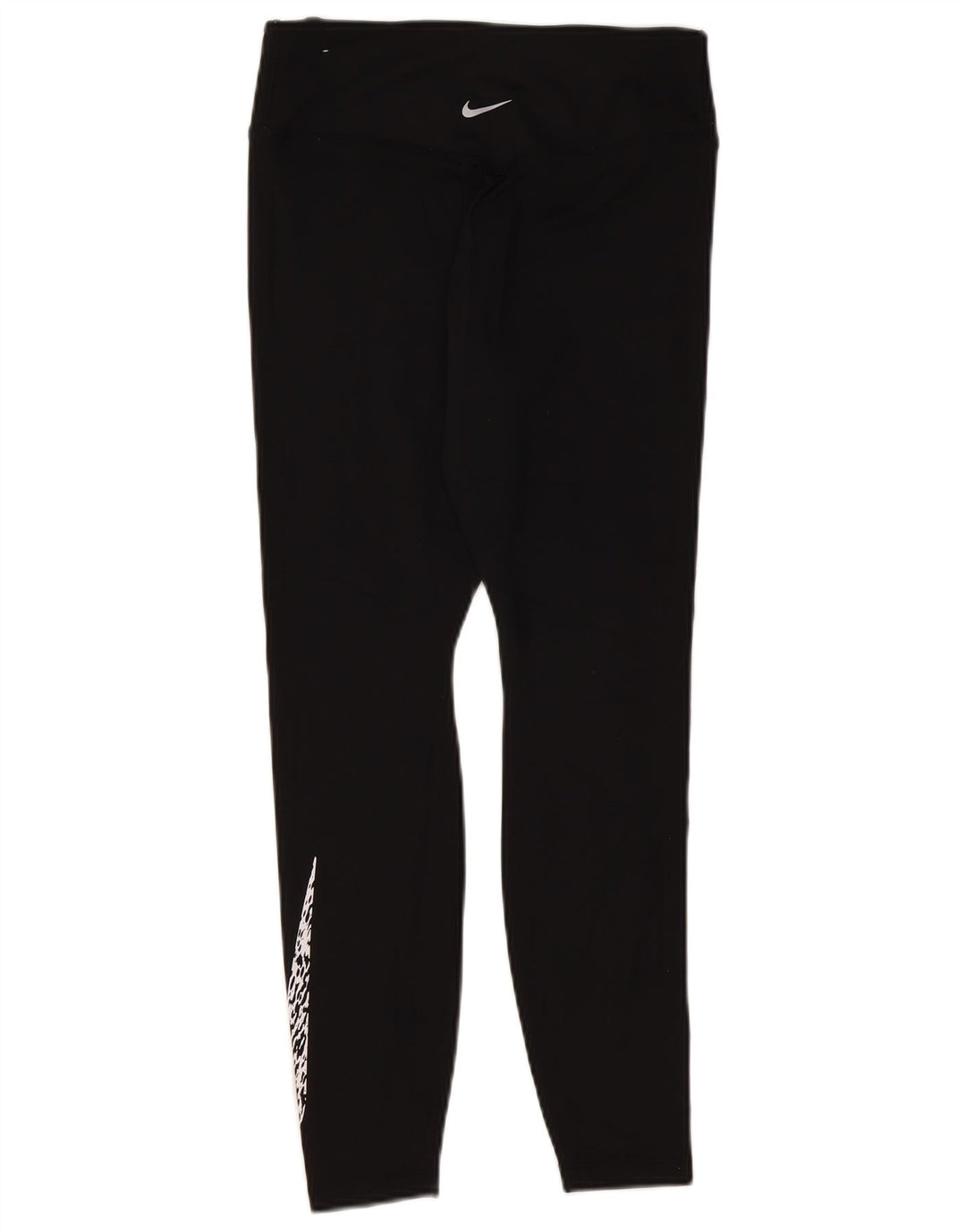 Damskie legginsy NIKE Dri Fit Graphic UK 12, średni czarny poliester